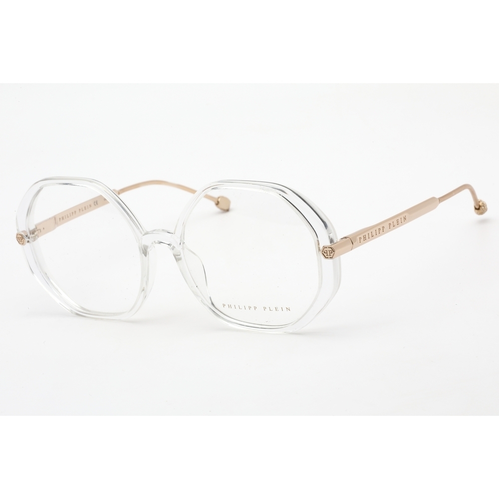 Philipp Plein VPP053S Eyeglasses Crystal Metal Rectangular